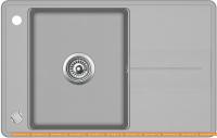 Кухонная мойка Aquasanita Bella SQB101AW (argent 220) картинка