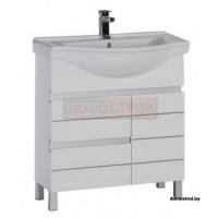 Тумба Aquanet Доминика 80 б/к белая картинка