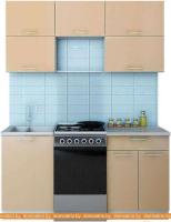 Кухня Интерлиния Мила Gloss 50-16 (капучино) картинка