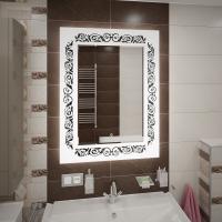 Зеркало c LED подсветкой Континент Persona white LED 80x105 картинка