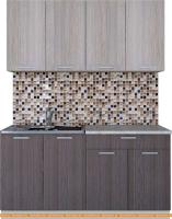 Кухня Интерлиния Мила Лайт 1.6 (ясень светлый/ясень темный) картинка