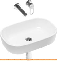 Умывальник Lavinia Boho Bathroom 21510148 (раковина, Смеситель, Сифон) картинка