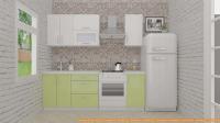 Кухня ВерсоМебель ВерсоЛайн 4-1.6 (белый/нежно-зеленый) картинка