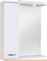 Шкаф с зеркалом Onika Ника 60.01 левый (белый) 206015 картинка