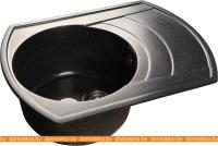 Кухонная мойка GranFest GF-R650L (черный) картинка