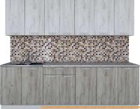 Кухня Интерлиния Мила Лайт 2.6 (дуб белый/дуб серый) картинка