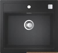 Кухонная мойка Grohe K700 60-C 56/51 1.0 31651AP0 (черный гранит) картинка