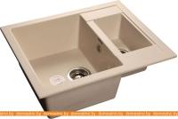 Кухонная мойка GranFest GF-Q610K (белый) картинка