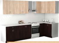 Кухня S-Company Клео лайт 1.2x2.6 правая (венге/дуб сонома) картинка