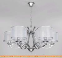 Подвесная люстра Евросвет 60109/6 (хром) картинка