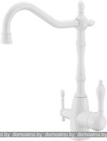 Смеситель ZorG ZR 312 YF-33 (белый) картинка