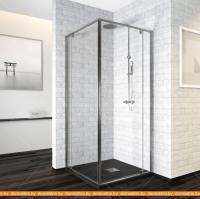 Душевой уголок RGW PA-38 100x100 (хром/прозрачное) картинка