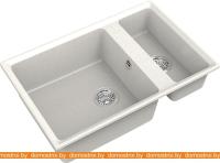 Кухонная мойка GranFest GF-LV-760K (белый) картинка