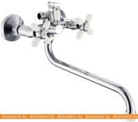 Смеситель Эверест B22-071A (белый/хром) картинка