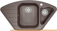 Кухонная мойка Granula 9101 (эспрессо) картинка