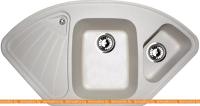Кухонная мойка Zigmund & Shtain ECKIG 1000.2 (речной песок) картинка