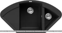 Кухонная мойка Elleci Easy Corner Full Black 40 картинка