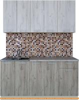 Кухня Интерлиния Мила Лайт 1.6-60 (дуб белый/дуб серый) картинка