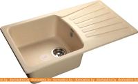 Кухонная мойка GranFest GF-S850L (бежевый) картинка
