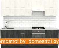 Кухня S-Company Клео крафт 2.6 (северное дерево темное/северное дерево светлое) картинка