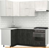 Кухня S-Company Клео крафт 1.2x2.0 левая (север дер. темное/север дер. светлое) картинка