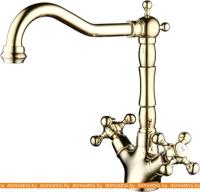 Смеситель Ganzer Konstantin GZ 09022E (золотой) картинка