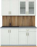 Кухня Интерлиния Мила Крафт 1.6А (дуб снежный) картинка