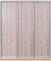 Шкаф-купе Рэйгрупп 203450 YSX Elgon РГ-02.03 (ясень снежный/сосна натуральная/хром) картинка