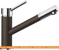 Смеситель Blanco Kano (хром/кофе) картинка