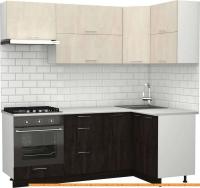 Кухня S-Company Клео крафт 1.2x2.1 правая (угольный камень/шелковый камень) картинка