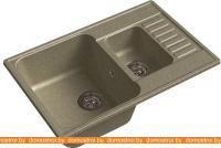Кухонная мойка GranFest QUARZ Z-21K (песочный) картинка
