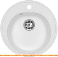 Кухонная мойка Gran-Stone GS-02 (331 белый) картинка