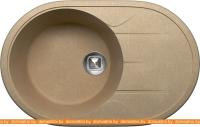 Кухонная мойка Tolero R-116 (бежевый) картинка