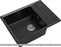 Кухонная мойка GranFest GF-LV-660L (черный) картинка