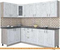 Кухня Интерлиния Мила Хольц 14x25 (дуб белый) картинка