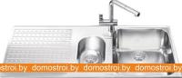 Кухонная мойка Smeg LTS102S-2 картинка