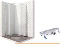 Душевой уголок Ambassador Set 14011104-ST3 картинка