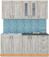 Кухня Интерлиния Мила Хольц 18 (дуб серый) картинка