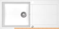 Кухонная мойка Aquasanita Tesa SQT103AW (белый 710) картинка