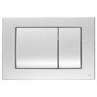 Панель смыва Oli Metal Dual хром матовый картинка