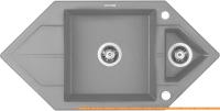 Кухонная мойка Deante Hexon ZQP S653 (серый металлик) картинка
