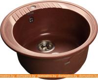 Кухонная мойка GranFest GF-R520 (красный марс) картинка