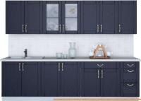 Кухня Интерлиния Мила Крафт 2.8Б (дуб королевский) картинка