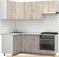 Кухня S-Company Клео крафт 1.2x2.0 левая (артвуд темный/артвуд светлый) картинка