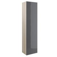 Шкаф-пенал Cersanit Smart серый картинка