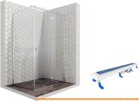 Душевой уголок Ambassador Set 12011108R-ST1 картинка