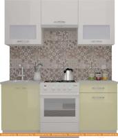 Кухня ВерсоМебель ЭкоЛайт-6 1.7 (белый/ваниль) картинка