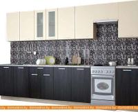 Кухня Интерлиния Мила 26 (ваниль/дуб венге) картинка