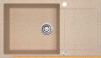 Кухонная мойка Aquasanita Tesa SQT104AW (бежевый 110) картинка