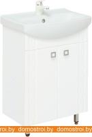 Тумба под умывальник Onika Лига 55.11 (белый) 105518 картинка